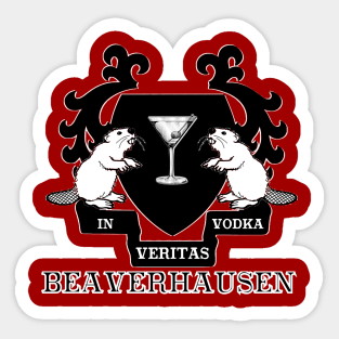 Beaverhausen Crest Sticker